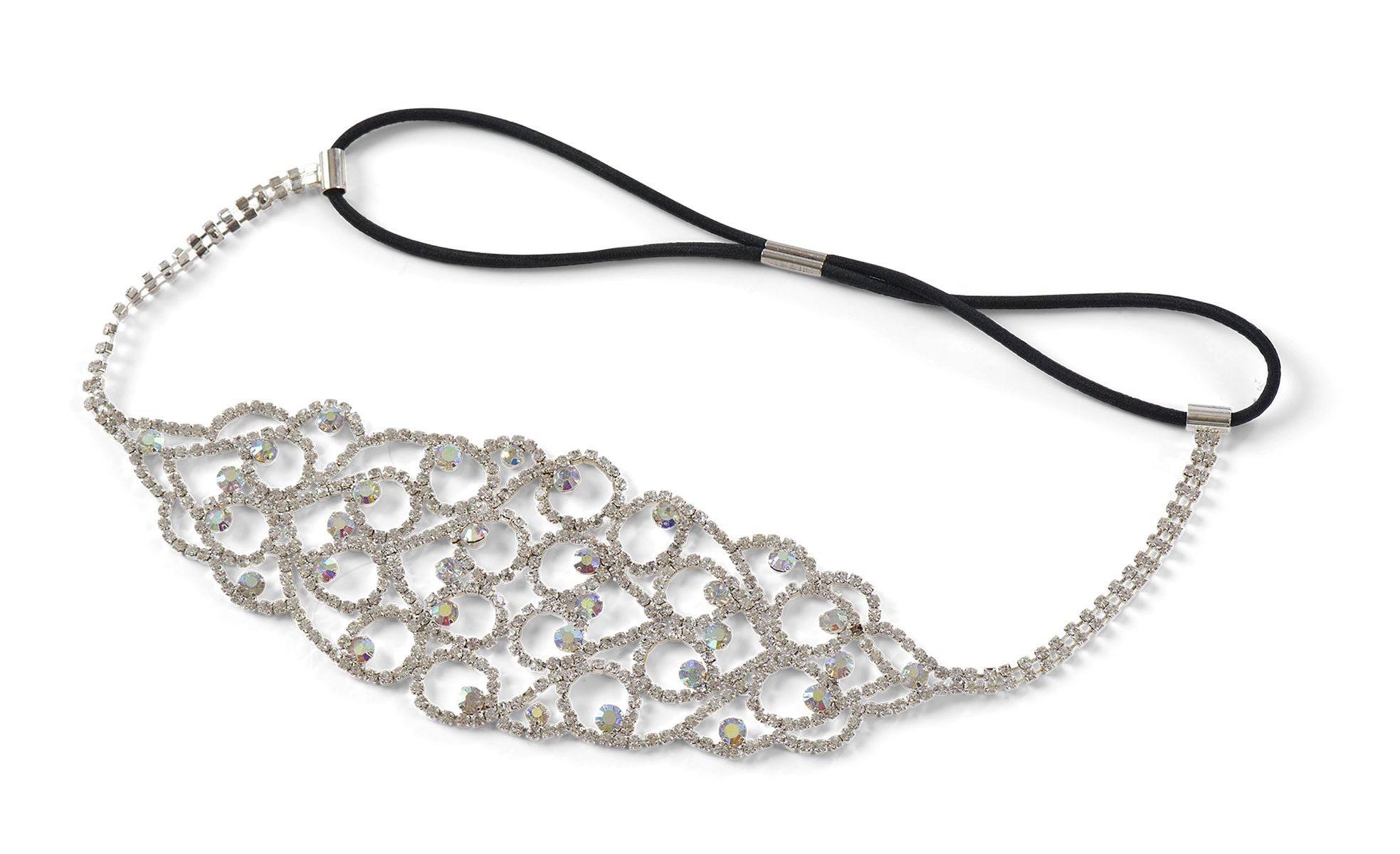 RHINESTONE STRETCH HEADBAND
