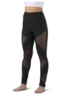 Click for more information about Hi-Rise Mesh Cutout Legging