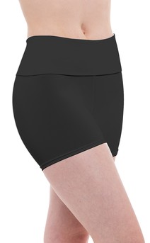 Click for more information about Higher Waist Extended Length Shorts Silkskyn