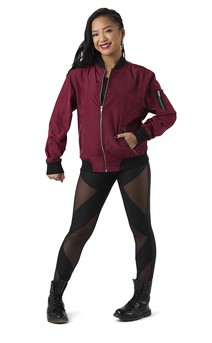 Click for more information about Oversized Nylon Bomber