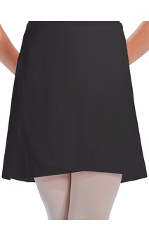 Click for more information about Wrap Tie Thigh Length Skirt Crepe