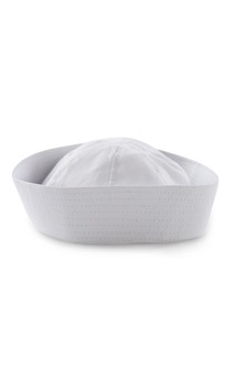 Click for more information about Sailor Hat White