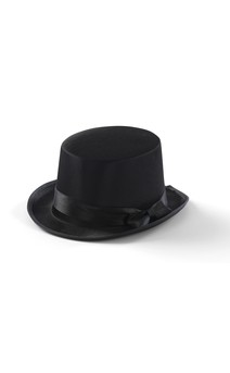 Click for more information about Black Mini Top Hat Non Woven