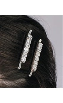 Click for more information about Rhinestone Bobby Pins