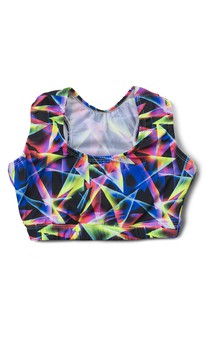 Click for more information about Abstract Print Racerback Bralette