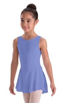 Click for more information about Tank Sheer Skirted Leotard Classwear Cotton