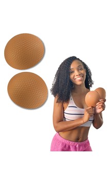 Click for more information about Non-Slip Bra Pad Inserts - Oval 