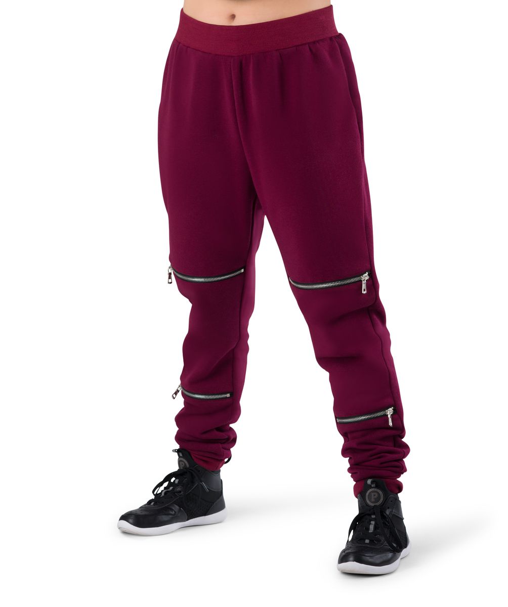 ZIPPER DETAIL ATHLETIC JOGGER
