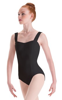 Click for more information about Pinch Front Wide Strap Princess Leotard Silkskyn - Long Torso