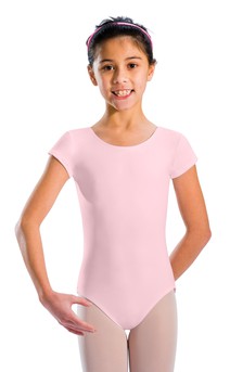 Click for more information about Bow Back Cap Sleeve Leotard Silkskyn 