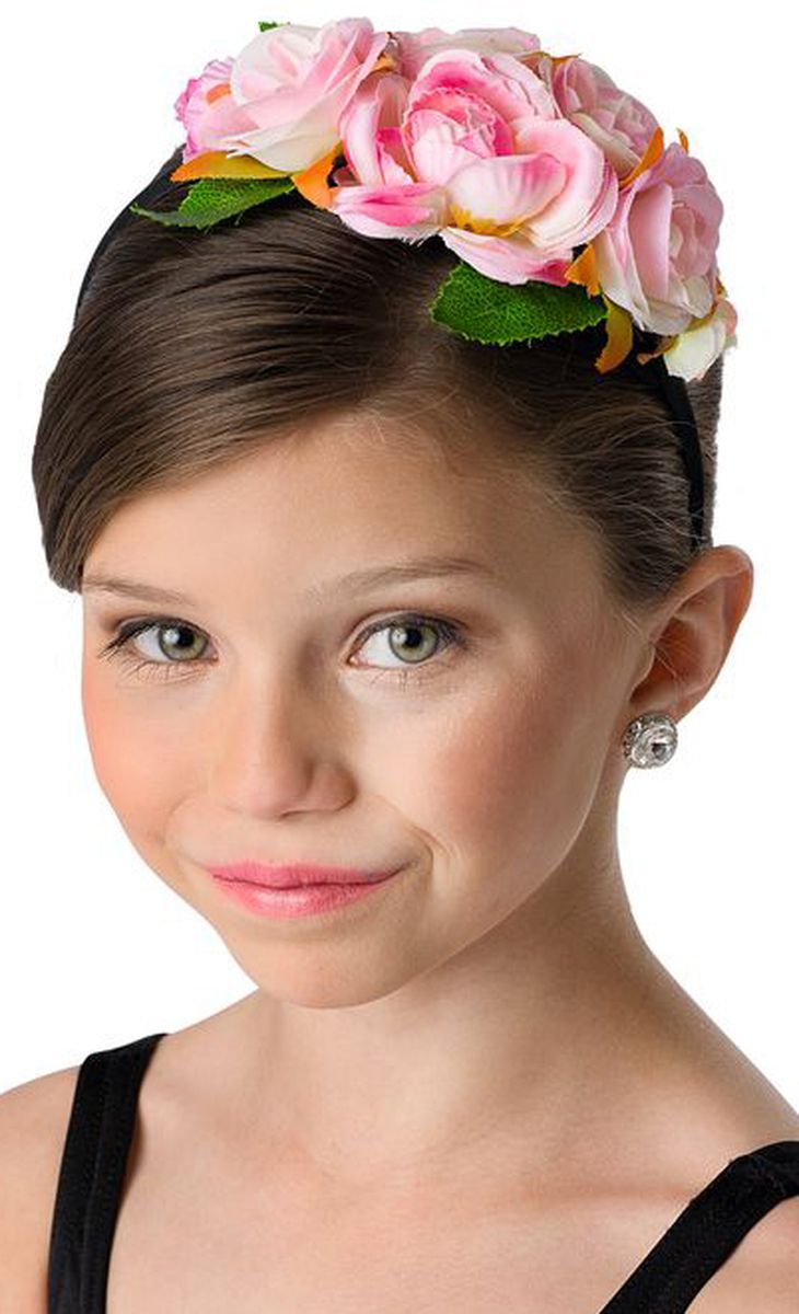 ROSE FLORAL HEADBAND