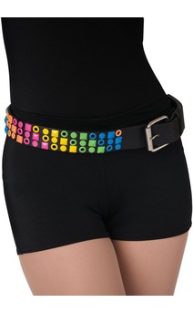 Click for more information about Rainbow Studded Belt