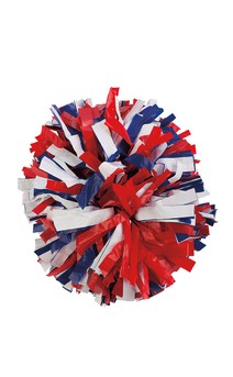 Click for more information about Red, White & Blue Pom Poms