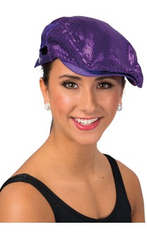 Click for more information about Sequin Flat Cap