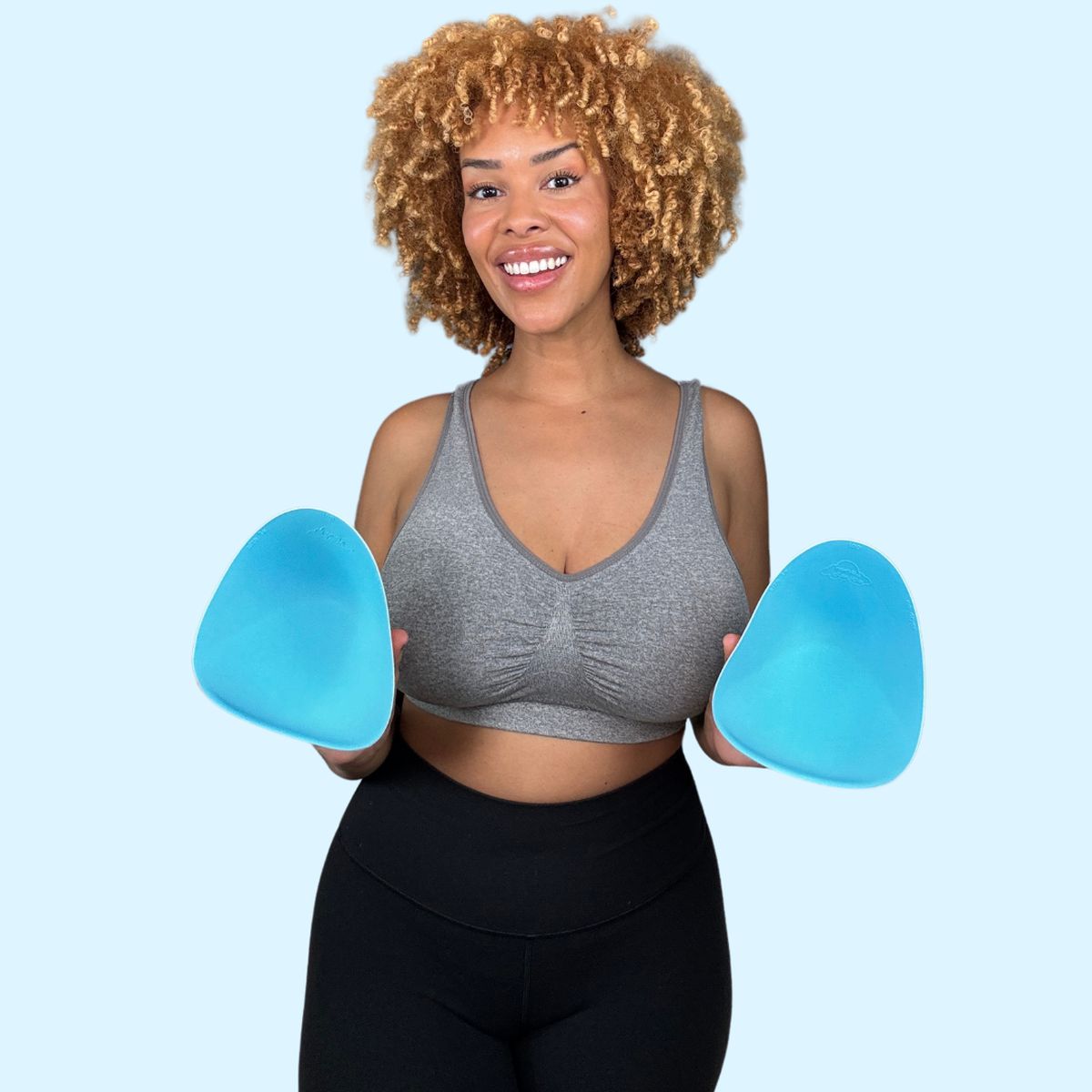 NON-SLIP BRA PAD INSERTS - DEEP TRIANGLE