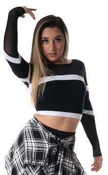 Click for more information about Long Sleeve Athletic Crop
