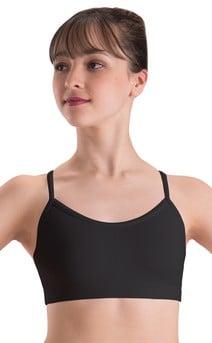 Click for more information about V-Back Strap Cami Bra Top Silkskyn