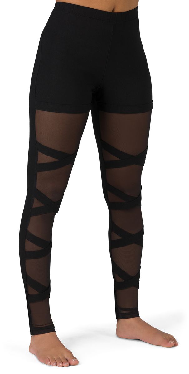 HI-RISE MESH CRISS CROSS LEGGING