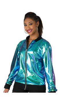Click for more information about Iridescent Foil Jacket