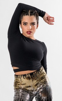 Click for more information about Hi-Rise Ombre Sequin Legging
