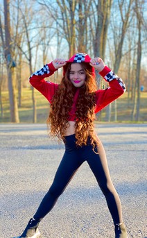 Click for more information about Checkered Crop Hoodie