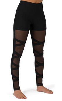 Click for more information about Hi-Rise Mesh Criss Cross Legging